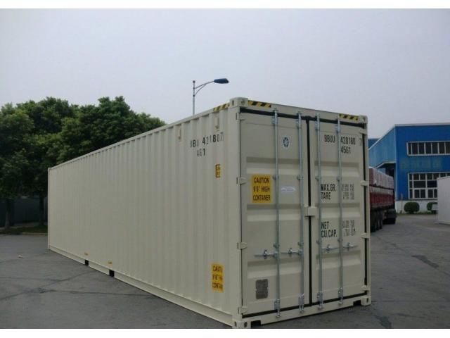 40ft High Cube New Build Shipping Container