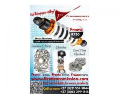 Gearbox, transmission, diff, parts, spares, clutches, shocks – 1st Transmission Supply Co
