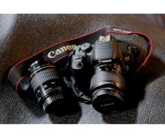 CANON 700D 2lenses,  & sandisk SD card