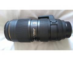 Sigma 70-200 f2.8 (non IS) APO DG EX (for Nikon) with bag and hood