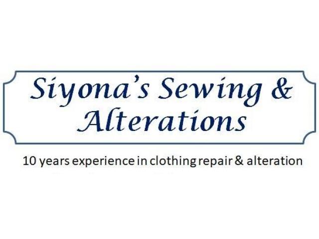 Professional Clothing Alterations done on all Women's Clothing
