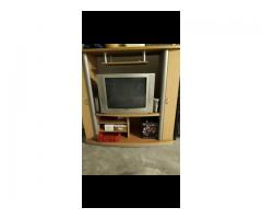 TV unit, 74cm TV and 54cm tv