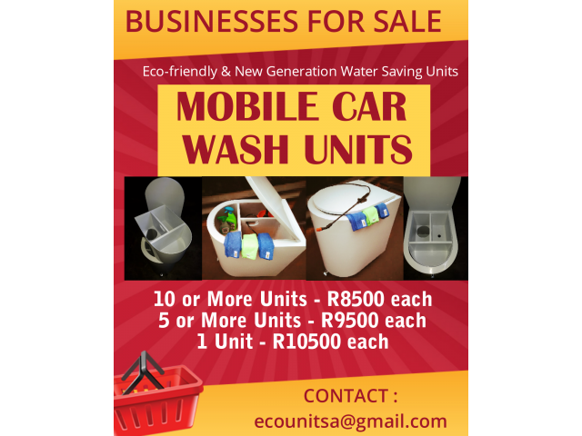 Mobile Car Wash Units