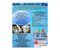 Mobile Car Wash Units
