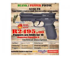 Blank/Pepper Pistol