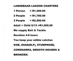 LANGEBAAN LAGOON FISHING CHARTER