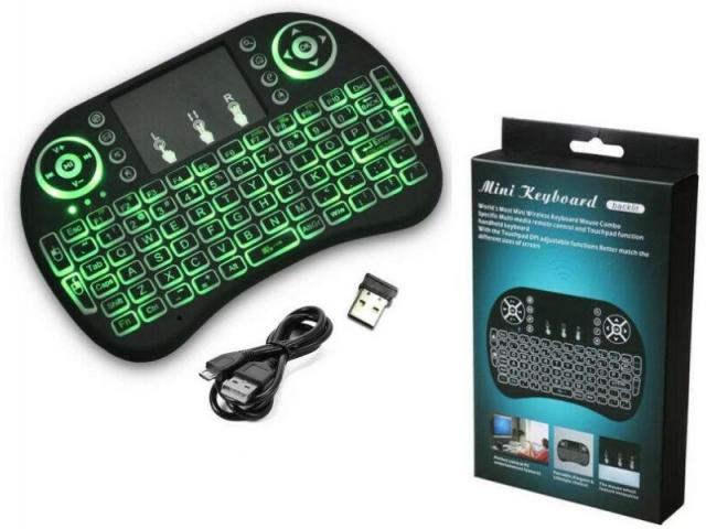 Handheld Wireless Keyboard & Mouse