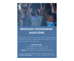Bridging Programme Auditions