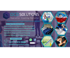 OCD Solutions Operations Cleaning Declutter